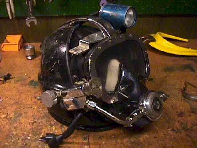 aquadyne diving helmet